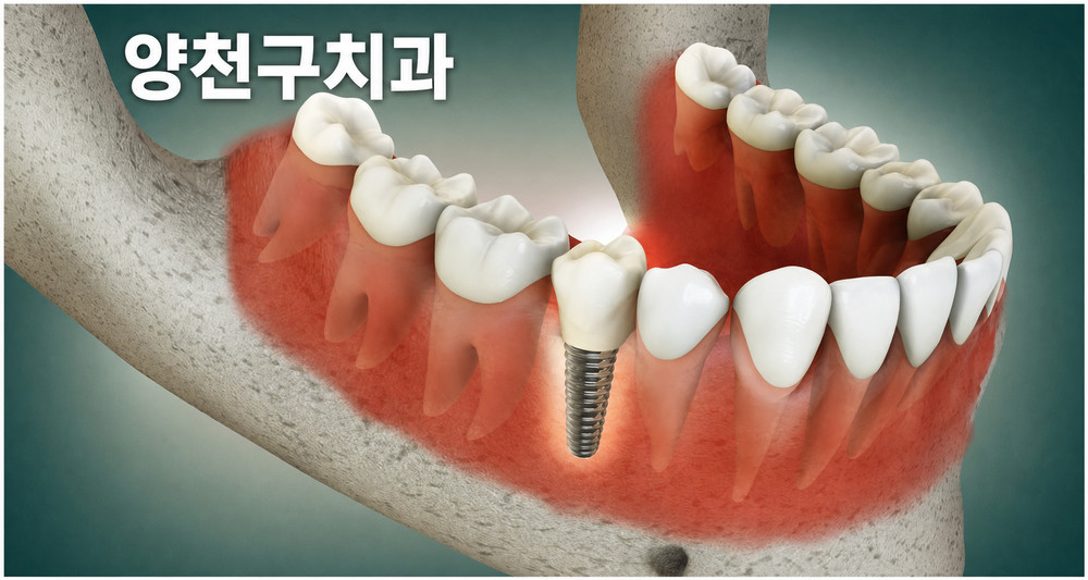 잇몸뼈 부족 여부를 양천구치과에서 확인하는 임플란트 상담
